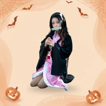 Nezuko Kamado Kostiumas „Demon Slayer“