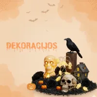 Helovino dekoracijos