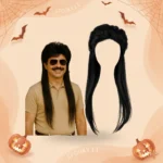 Retro Perukas „Mullet“